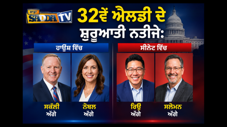 32ਵੇਂ ਐਲਡੀ ਦੇ ਸ਼ੁਰੂਆਤੀ ਨਤੀਜੇ…